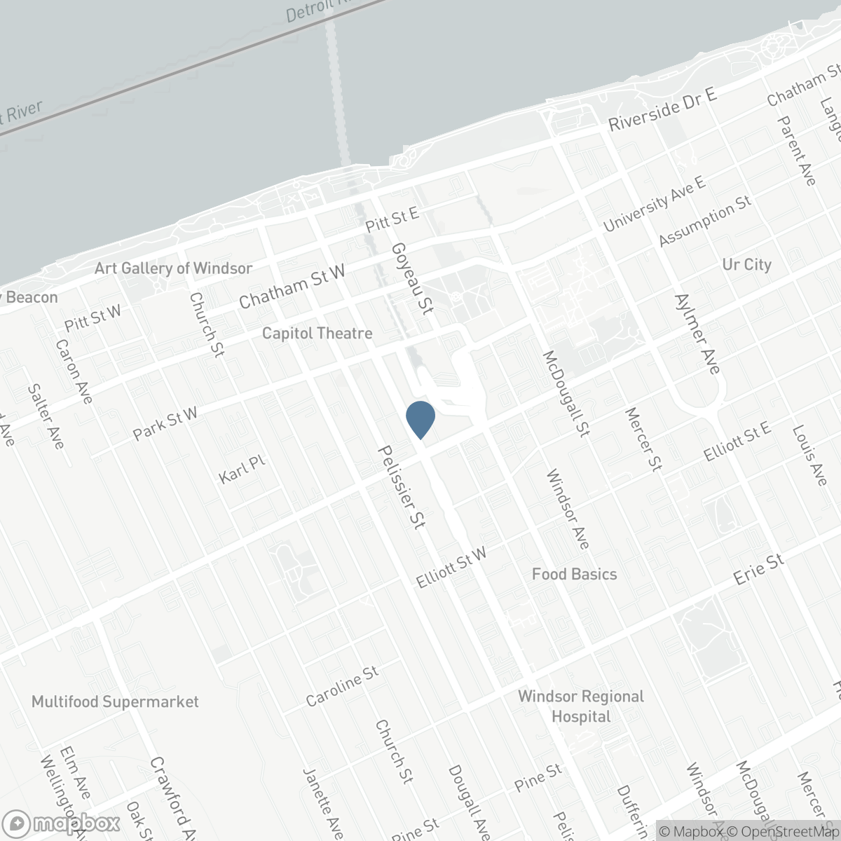 540 OUELLETTE AVENUE Unit# 7C, Windsor, Ontario N9A 1B7